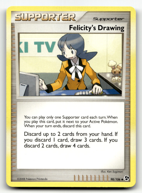 Felicity's Drawing 98/106 Normal Uncommon Great Encounters LP