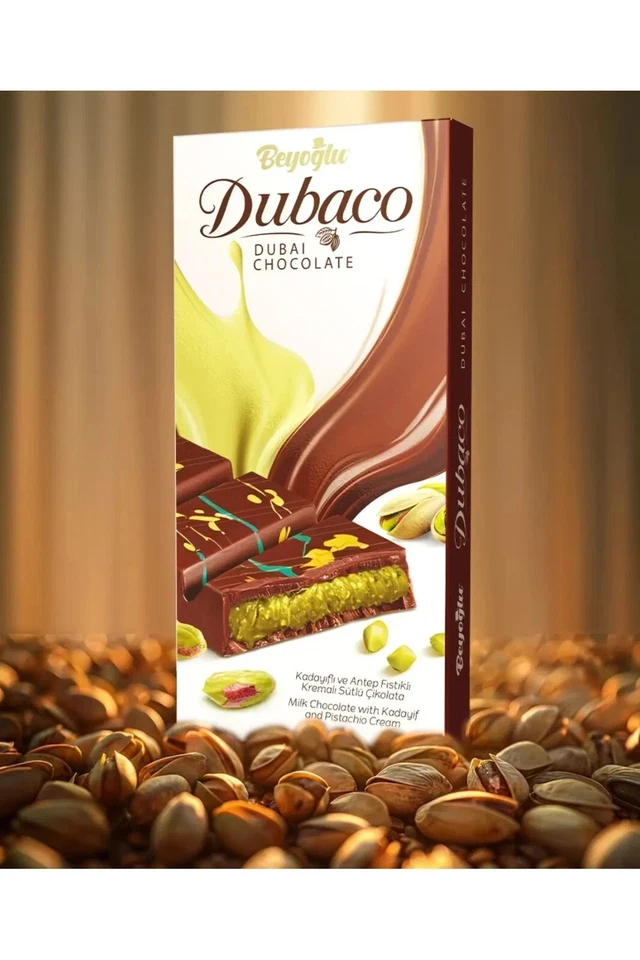 Dubai Chocolate 200gr X 6 + 1 Premium Dubai Chocolate with Pistachio - Image 2 of 3