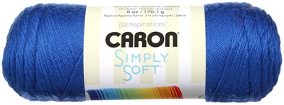 3 Pack Caron Simply Soft Solids Yarn-Royal Blue H97003-9767