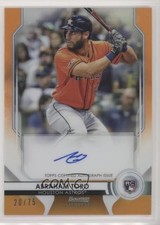 2020 Bowman Sterling Rookie Orange Refractor 20/75 Abraham Toro Auto 0d9j