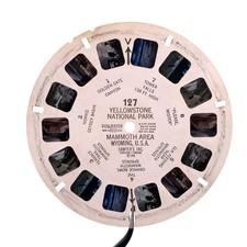 Yellowstone National Park Wyoming 127 View Master Reel J79 2 Ship FREE