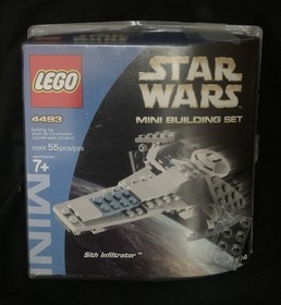 Lego Star Wars Mini Bundle - 4493 Sith Infiltrator And 4494 Imperial Shuttle