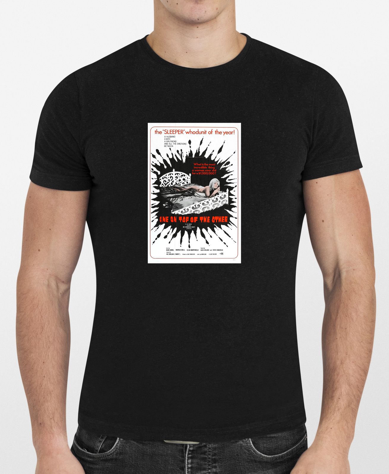 ALTRA Uno sopra l'altro 01 poster film grafica maglietta uomo o donna NUOVA