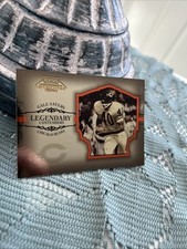 GALE SAYERS 2004 PLAYOFF LEGENDARY CONTENDERS ORANGE INSERT CARD #1707/2000