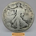 1917-D Walking Liberty Half Dollar, 90% Silver - #C58454NQ