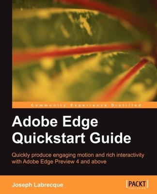 Labrecque - Adobe Edge QuickStart Guide - New paperback or softback - X555z