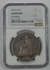 NGC Genuine 1875-S Trade Dollar AU Details