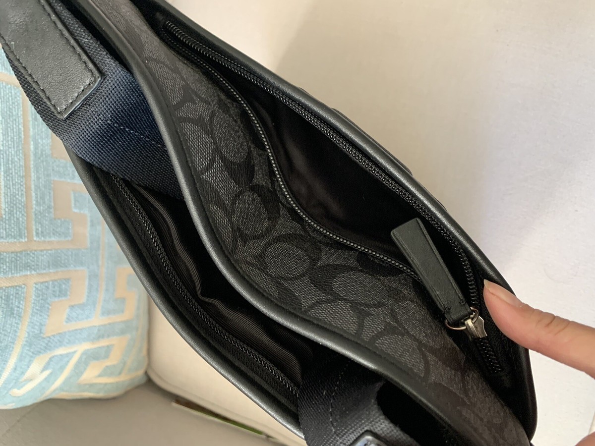 New COACH F71131 HERITAGE SIGNATURE SMALL ZIP TOP CROSSBODY New COACH F71131 HERITAGE SIGNATURE SMALL ZIP TOP CROSSBODY