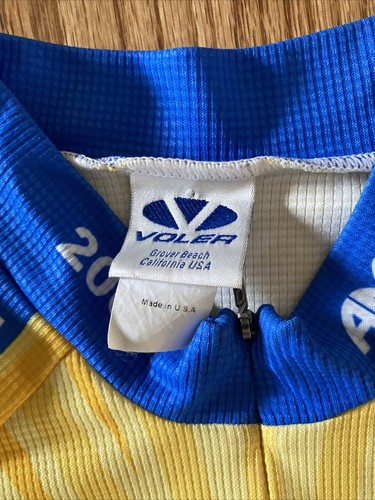 VOLER AMGEN 2008 Tour of California Cycling Jersey Mens Medium Great condition - Picture 3 of 8