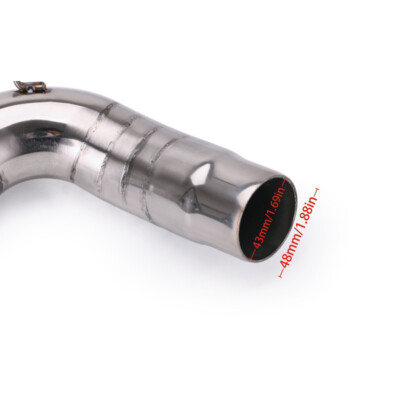 Middle Link Pipe for Kawasaki ZX6R Ninja ZX636 2004-2008