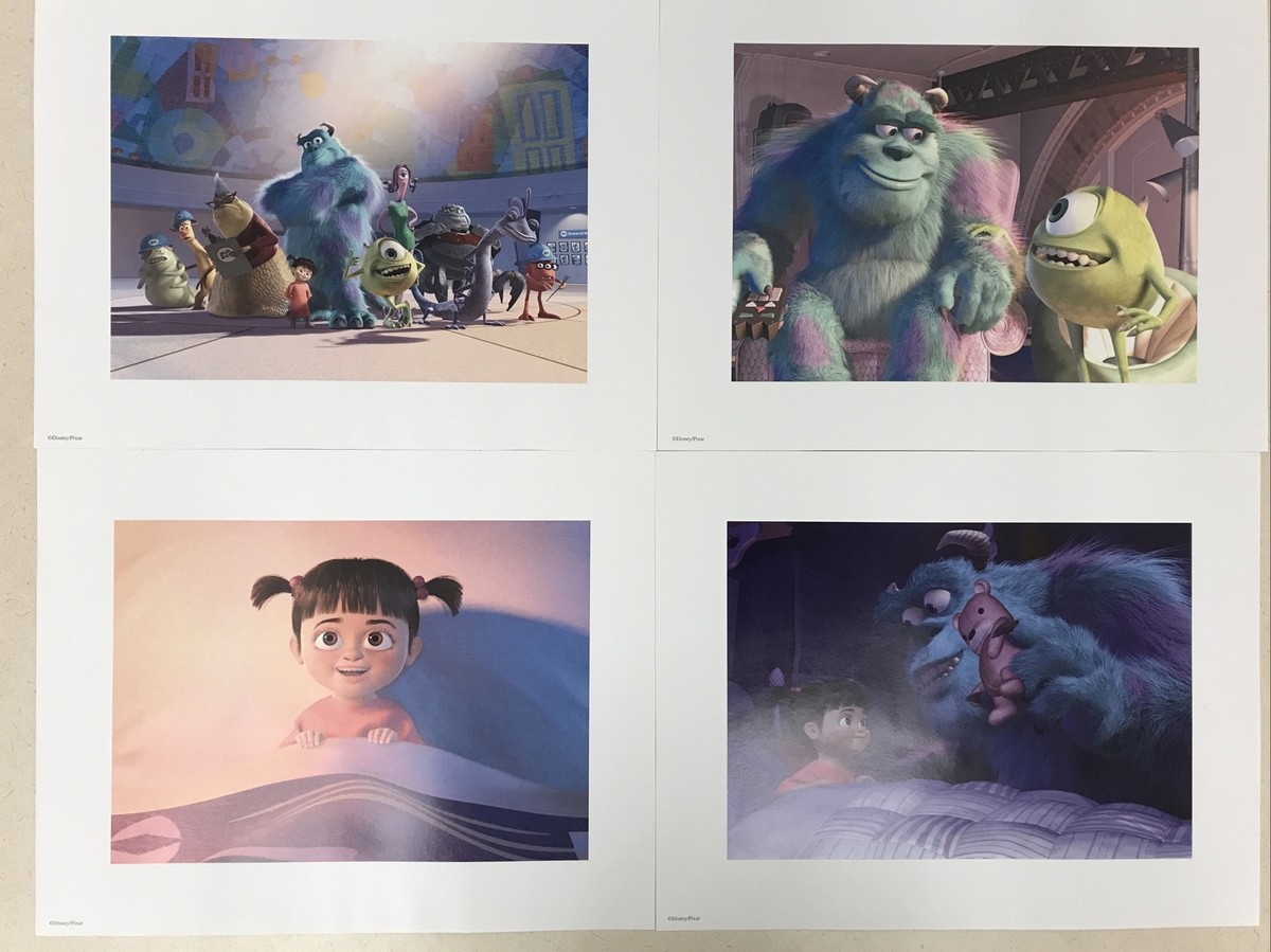 Vintage Disney Monster's Inc. Exclusive Commemorative Disney Store