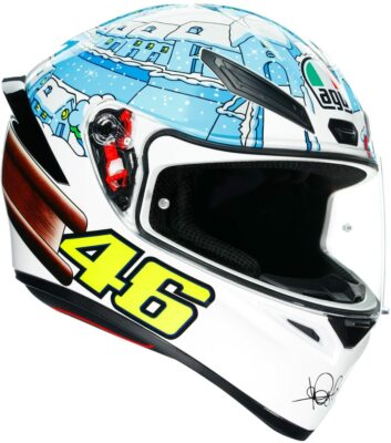 CASCO AGV INTEGRALE K1 REPLICA VALENTINO ROSSI WINTER TEST 2017 TAGLIA ML |  eBay