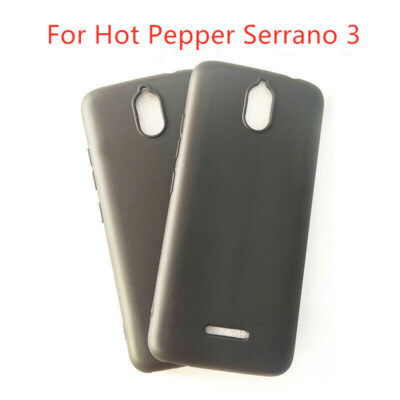 For Hot Pepper Serrano 3 / a95 Shockproof Slim Black Matte Soft TPU Case Cover