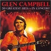 Glen Campbell - 20 Greatest Hits in Concert (Live Recording, 2005) CD
