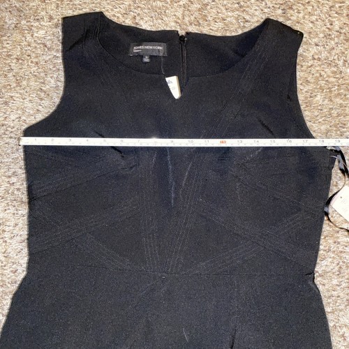 Jones New York Black Sleeveless Evening Party Dress Size 12 NWT $98 Retail - Picture 4 of 12