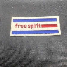 Vintage Sears Free Spirit Bike Patch 1970s