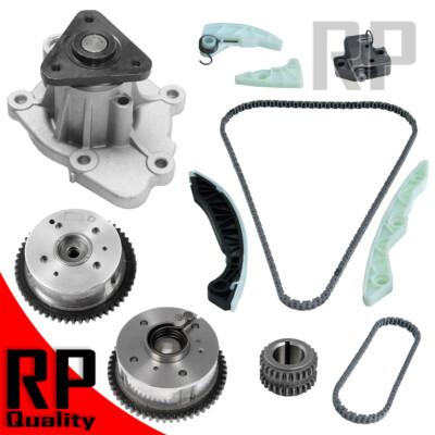 #ad Water Pump Timing Chain Kit For Hyundai Mitsubishi Lancer Outlander Tucson 2.0L $173.41