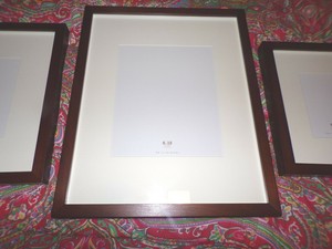 Pottery Barn Set Of 3 Wood Gallery Frames Gallery In Box Set
