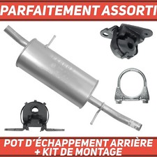 Pot d'échappement Citroen C3