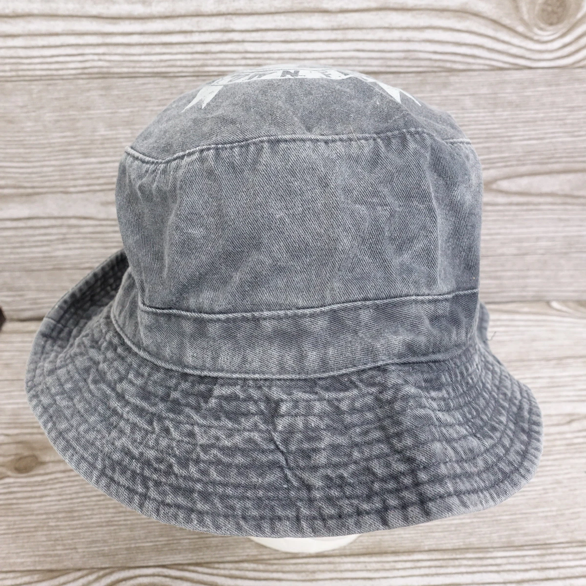 ROLLING ROCK BEER TOWN FAIR ONE SIZE GRAY ADJUSTABLE BUCKET HAT CAP