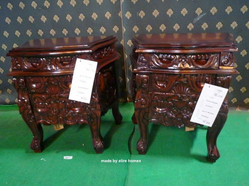 Dark shop mahogany nightstand
