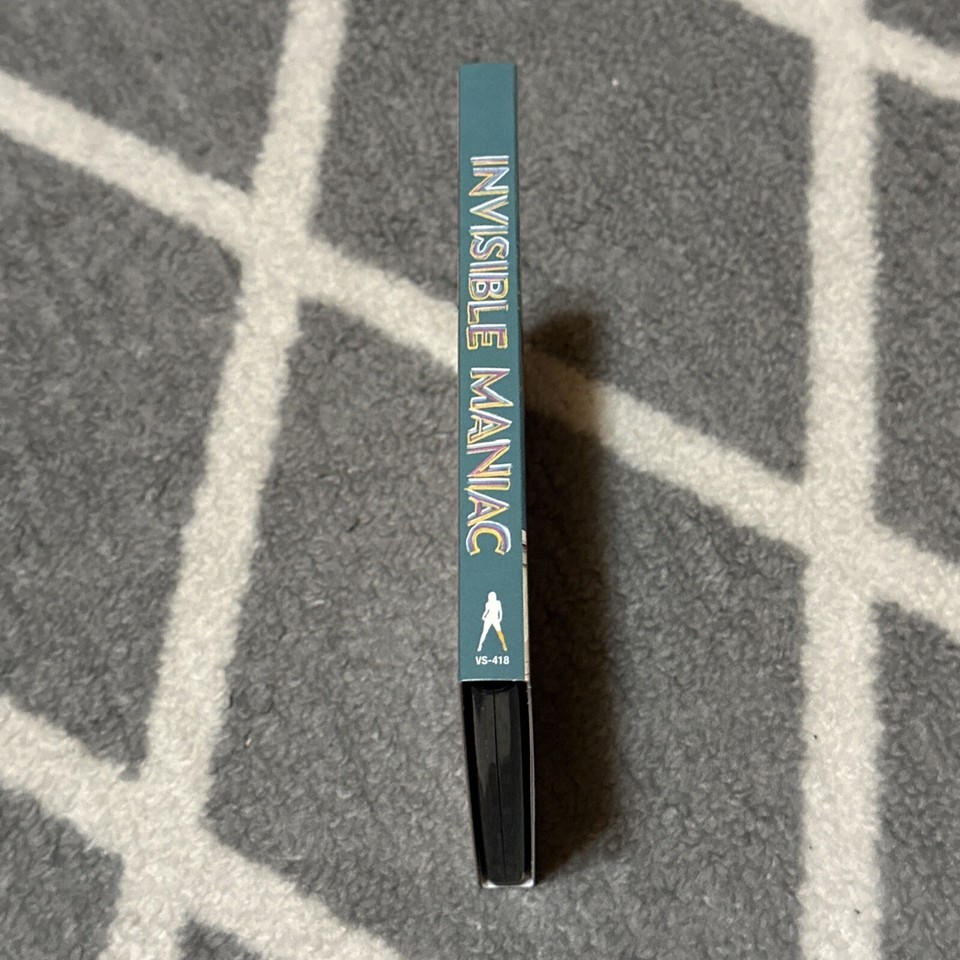 The Invisible Maniac 4K UHD and Bluray with Slipcover Vinegar