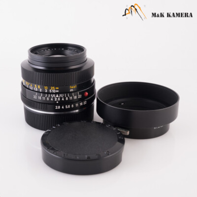 LEITZ Leica Elmarit-R 35mm/F2.8 Ver.I V1 Lens Yr.1970 Germany #534
