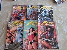 FLASH LION DC COMICS 2013 LOTTO NUMERI 1 (19) + WONDER WOMAN 17 18 19 20 21 