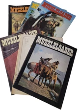 Muzzleloader (6) Magazine Lot 1983 Publication for Black Powder Shooters Hunting
