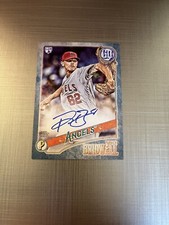 2018 Topps Gypsy Queen PARKER BRIDWELL RC Angels On-Card Auto Card GQA-PB 61/149