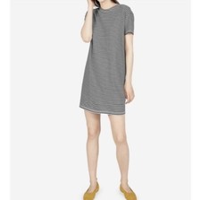 Everlane stripe box cut T shirt dress size S