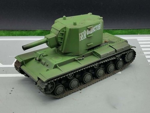 KV-2 Soviet USSR army early Russian Green 1:72 finished Easy Model tank - Picture 4 of 7