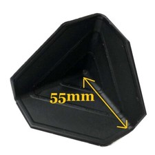 Plastic corner edge protector for cardboard box x4