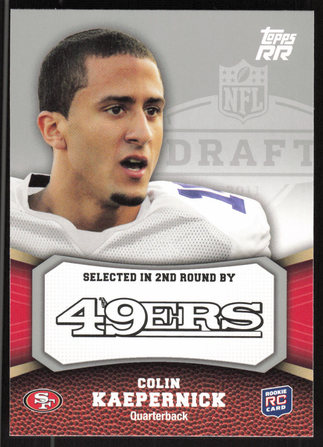 Colin Kaepernick, 2011 Topps Rising Rookies, #128, RC San Francisco 49ers