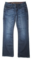 Rock Revival Debbie Boot Cut Dark Jeans Women's Size 29 Look Unworn EXCELLENT