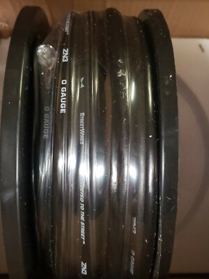 MTX STREETWIRES ZN3-050BLK 1/0 AWG POWER WIRE SPOOL 50 FT - BLACK