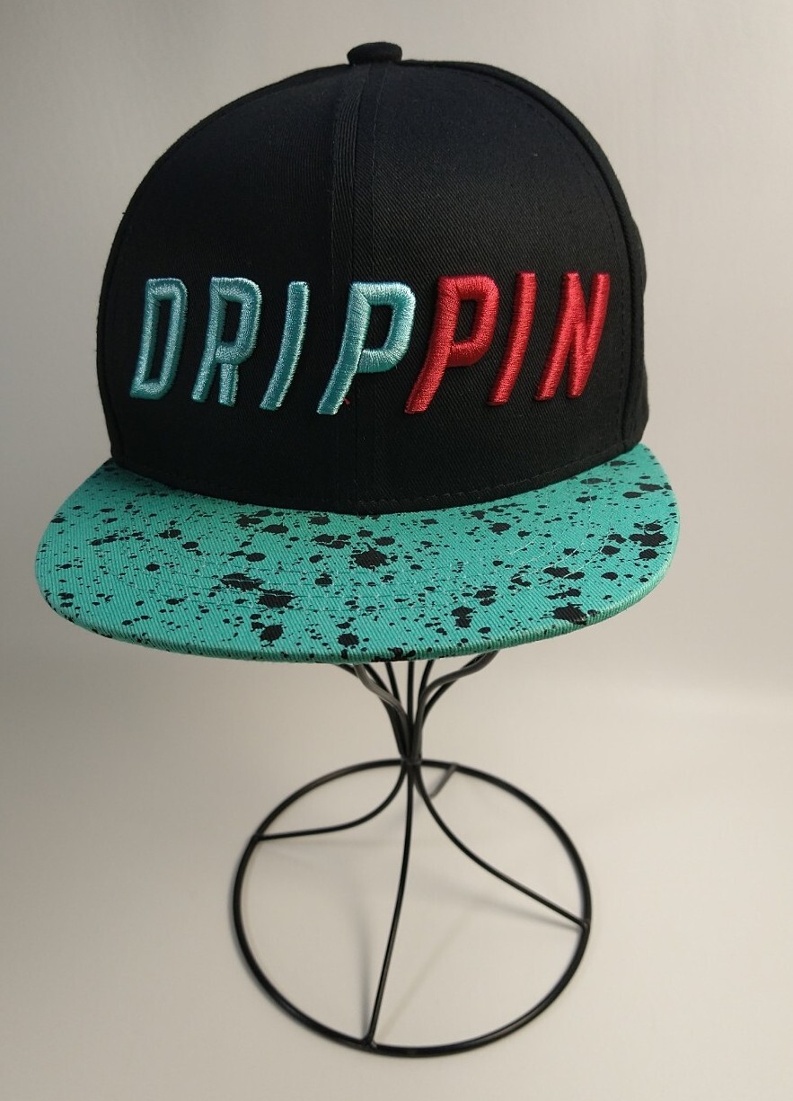 Hustle DRIPPIN Baseball Cap Hat Adjustable Snapback Hat - Great Condition