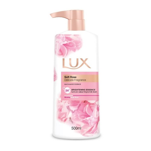 LUX Body Wash Shower Cream Soft Rose 450ml pack of 3 - Picture 5 of 5