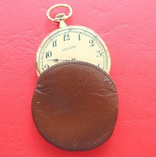 super OROLOGIO DA TASCA UOMO ULYSSE NARDIN, oro-14 K-buono funzionamento-ricondizionato-circa 1918