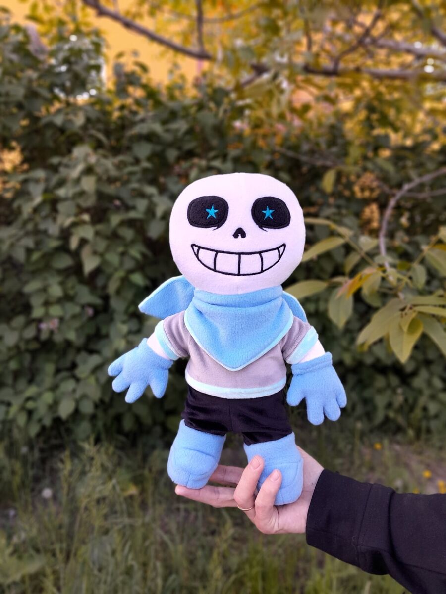 Cross Sans. Undertale. Large plush toy. Size 15 inch