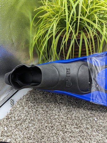 Mares Scuba Diving Fins Plana Avanti Quattro Royal Blue Size 9.5/10.5 - Imagen 3 de 12