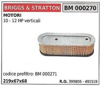 Luftfilter Briggs&Stratton FüR RasenmäHer 10 12 Hp Vertikal
