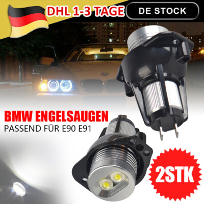 Standlichtring Angel Eyes Lampe 12V 6W für BMW 3er E90 E91 Frontscheinwerfer DE