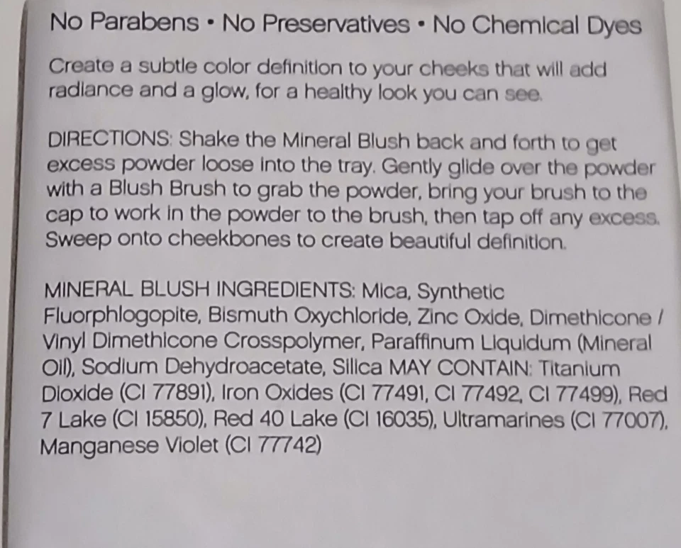 E.L.F Natural Mineral Blush Peachy Net Wt 0.12 - Image 3 of 4