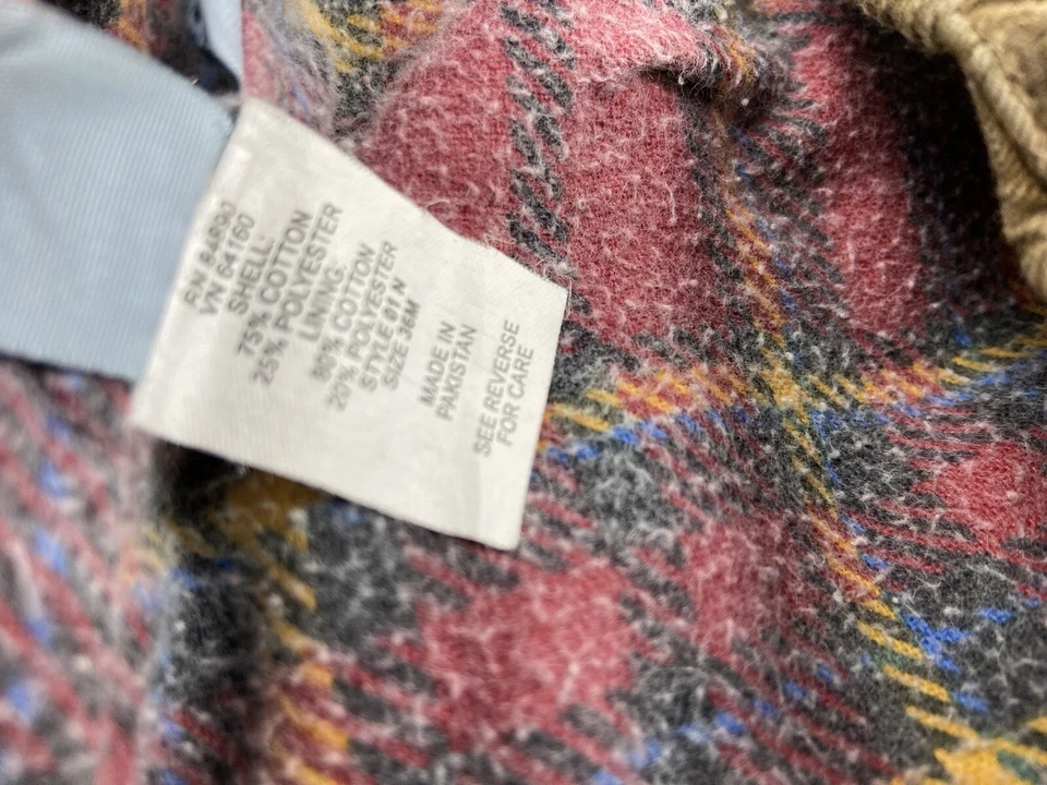 Pantalones Haband's Ice House Franela Forrados Pantalones Pierna Recta Marrón Para Hombre Talla 36M Foto 3 de 4