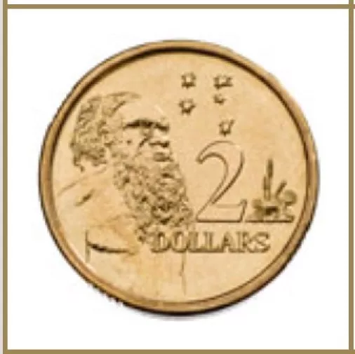 2016 50 Years Anniversary 2 Change Over Coin, Circulated, 48 OFF