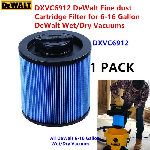 1pcs DXVC6912 DeWalt Fine dust 