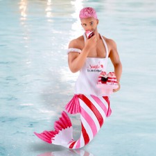 December Diamonds Santa's Taster Merman Ornament 2023 Brand New in Box