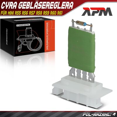 Widerstand Gebläseregler Innenraumgebläse für MINI R55 R56 R57 R58 R59 R60 R61