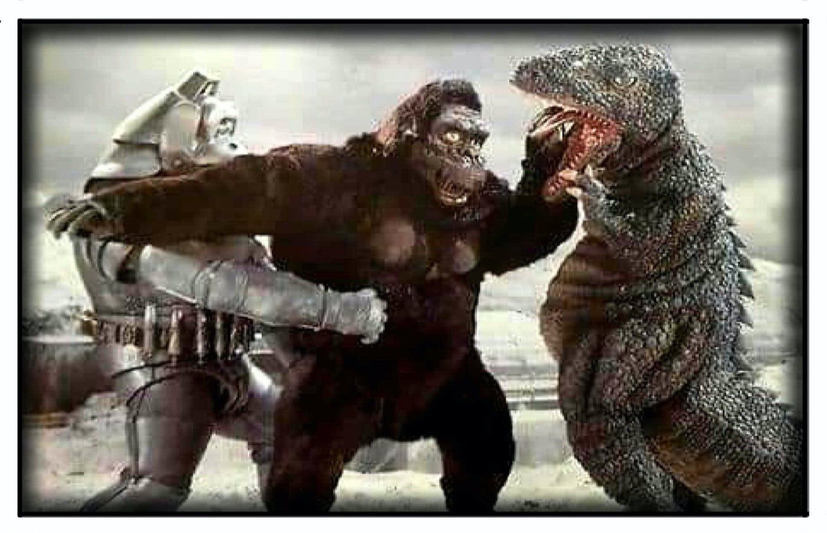 Magnet #168 King Kong Escapes! 1967 Japanese Kaiju Mecha King Kong